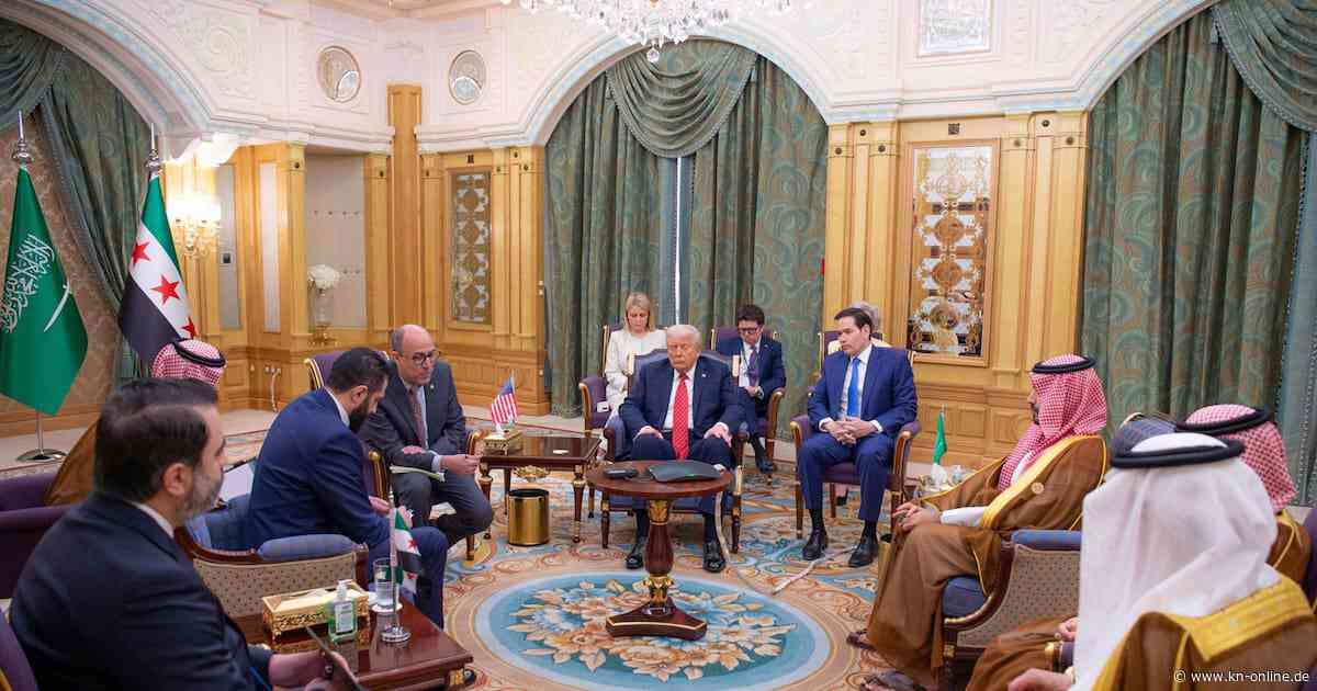 Trump fordert Syrien zur Anerkennung Israels auf