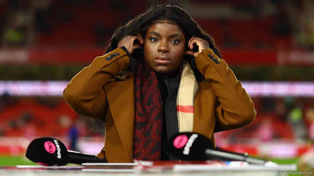 Eni Aluko is LEFT OUT of TNT Sports' team of punditry 'experts' for football's three big European finals - alongside another big name - as full line-ups are announced