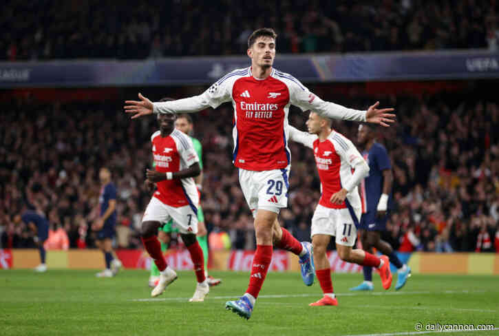 Kai Havertz returns to Arsenal training