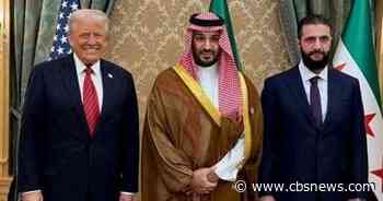 Trump meets with Syria's new president amid push to restore ties