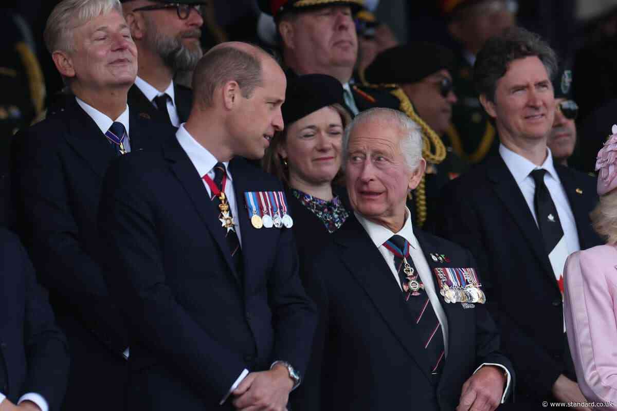 King and William to make joint appearance as prince takes on Great Master role