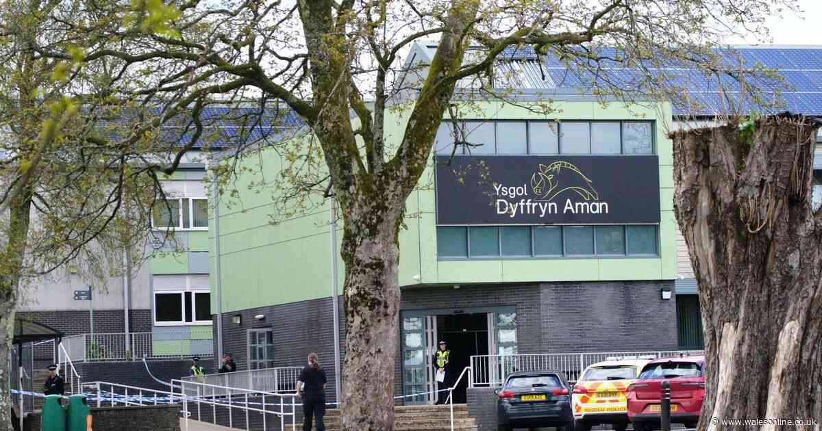 Man in court over Ammanford school stabbing trial collapse
