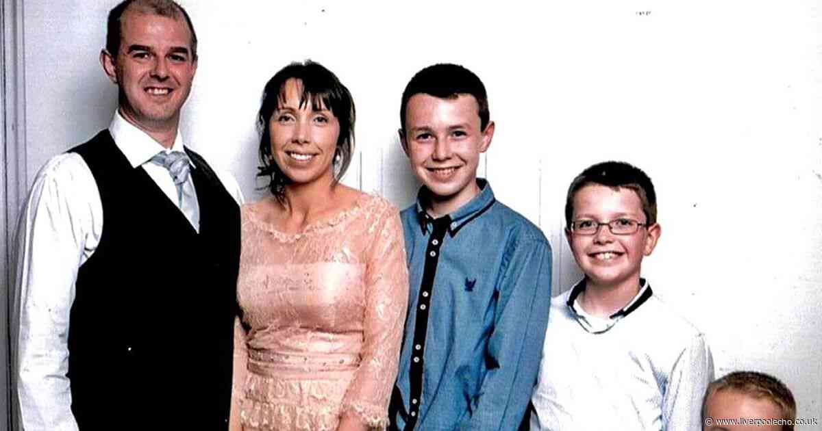 He murdered his family in the cruellest way 'to stop them finding out his secret'