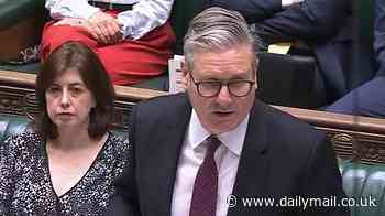 Keir Starmer breaks his silence on arson attack on family home saying it was 'an attack on democracy' as police quiz man, 21
