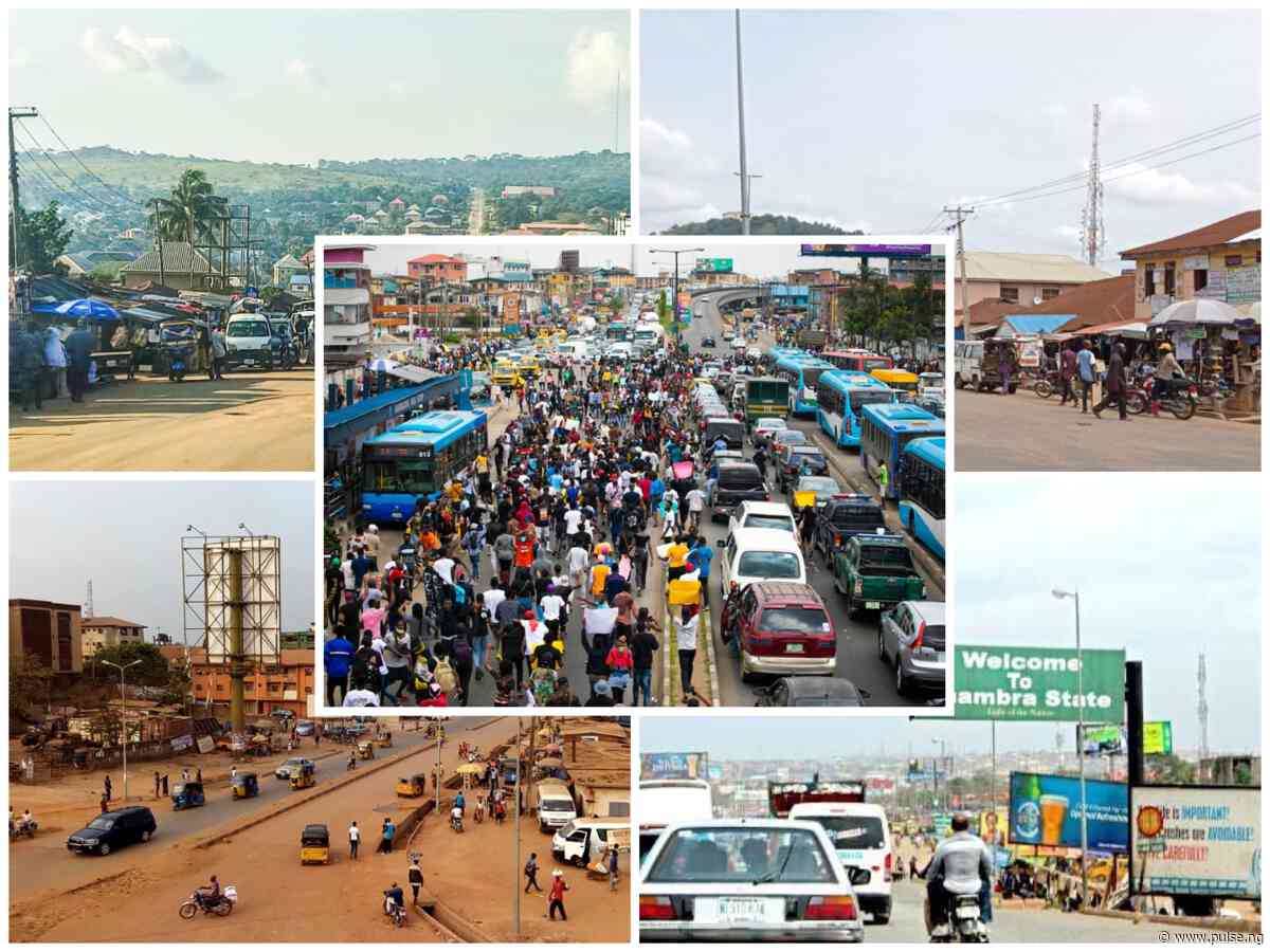 10 smallest states in Nigeria by land area
