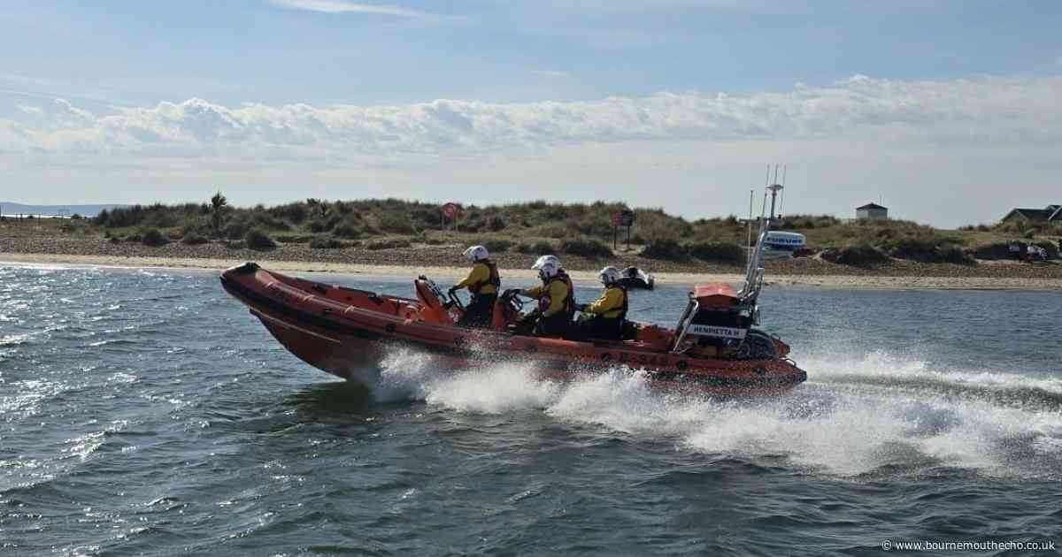 Rescue for man who became ill on beach