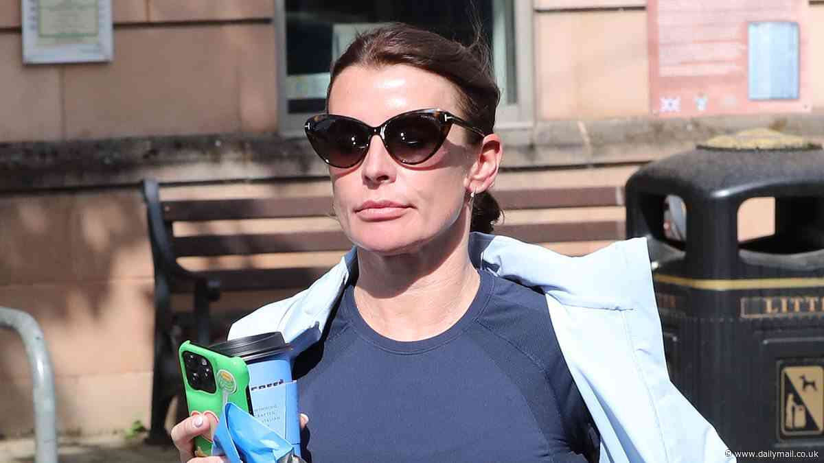 Coleen Rooney leaves her Pilates class after sharing 'relief' as Wagatha Christie ordeal comes to an end
