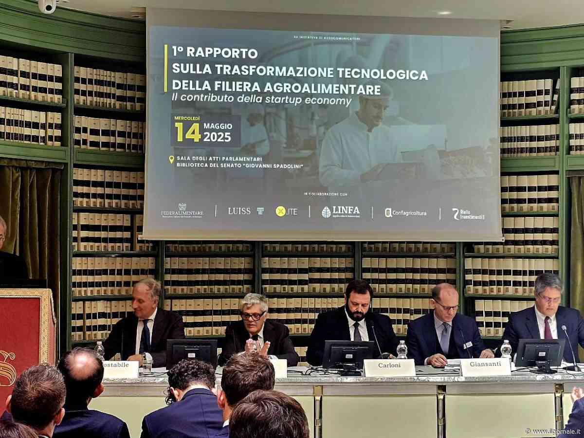 Presentato il “1° Rapporto sulla Trasformazione Tecnologica della Filiera Agroalimentare. Il contributo della Startup Economy”