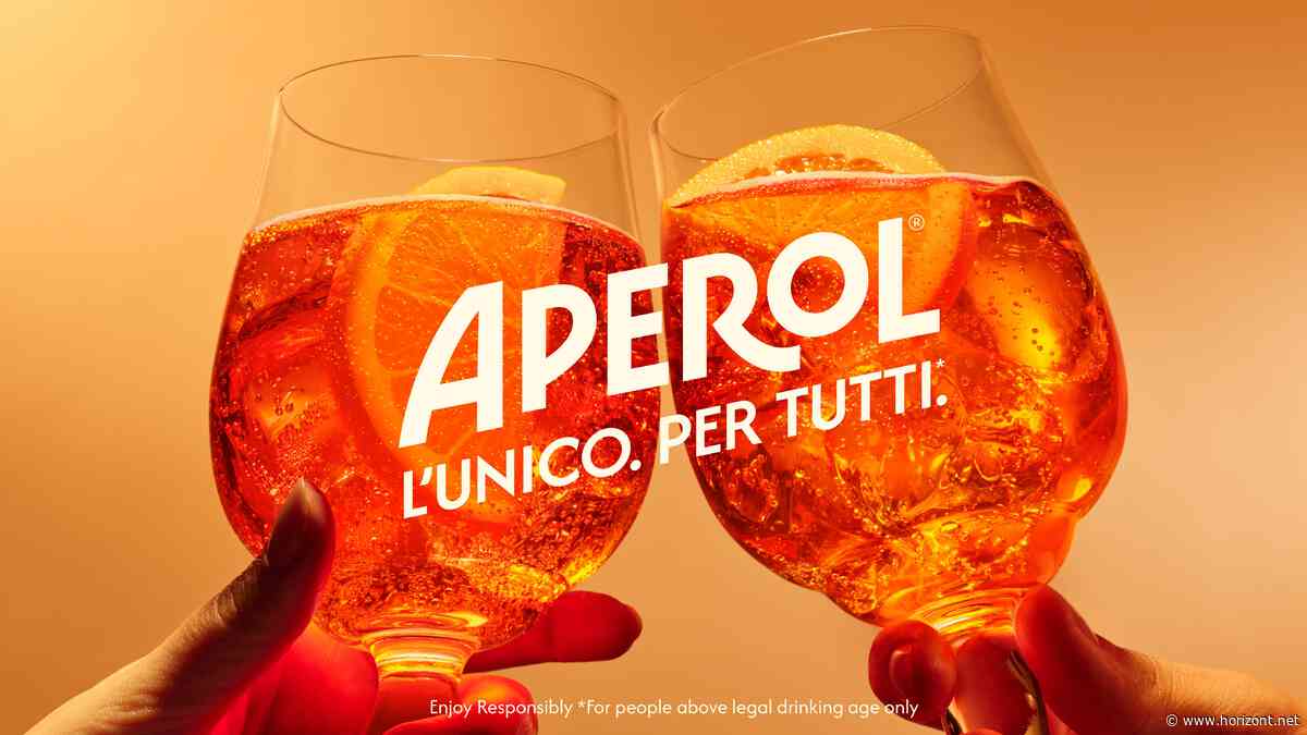 Globale Werbekampagne: Aperol Spritz feiert sich als Lebenssaft von la dolce vita