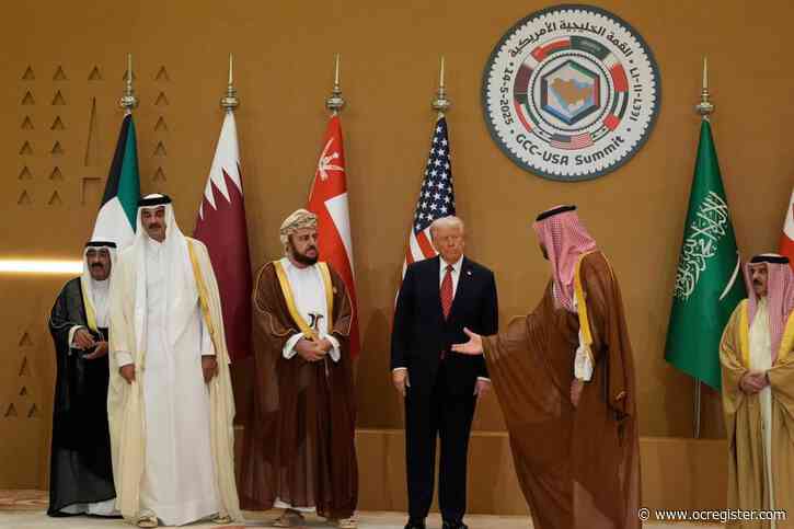 Trump tells Gulf leaders Iran must cease support of proxy groups as part of any nuclear deal