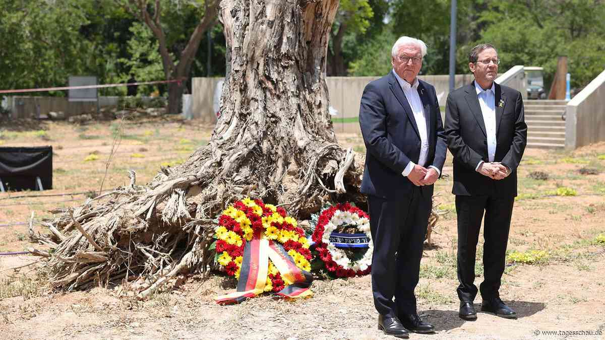 Nahost-Liveblog: ++ Steinmeier besucht von Terroristen zerstörten Kibbuz Beeri ++