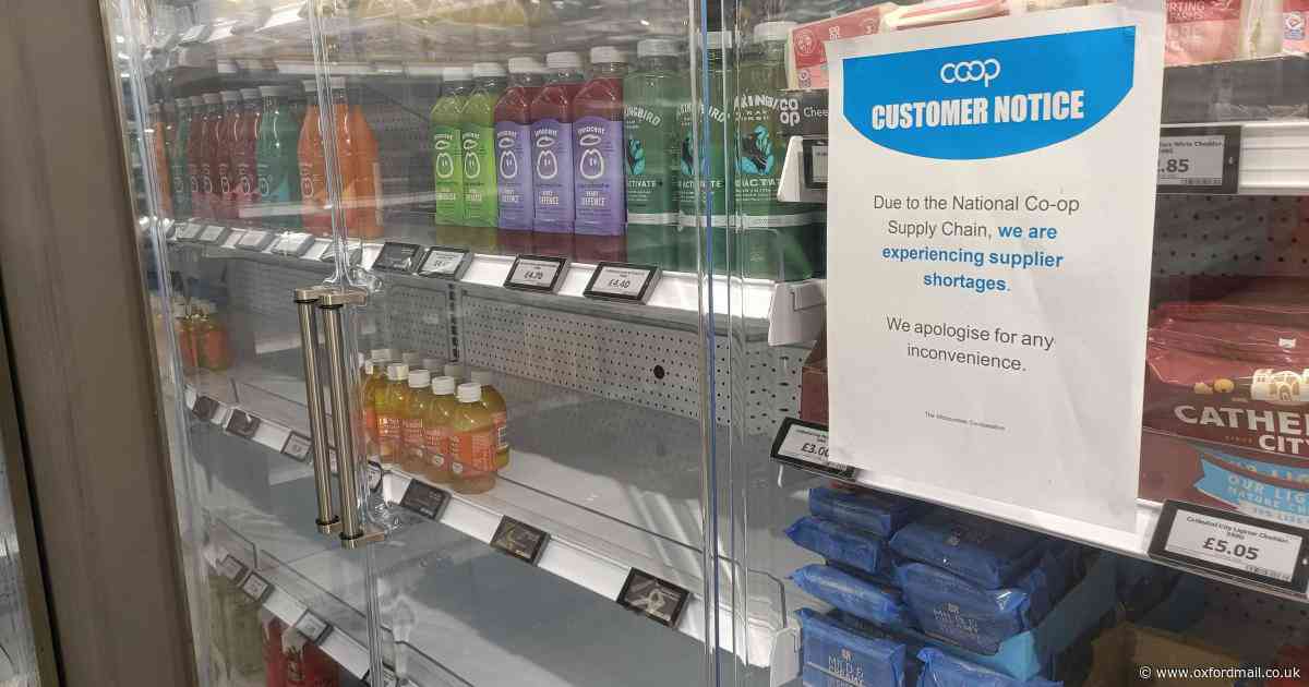 Supermarket hit by cyber attack as shelves bare