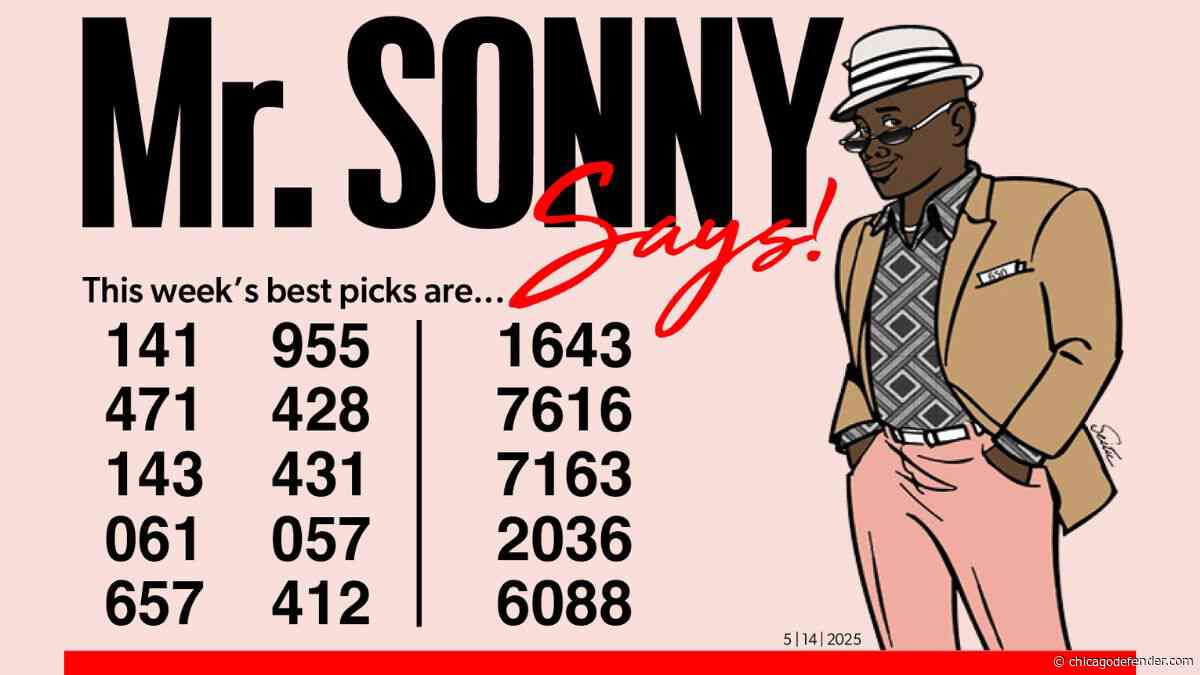 MR SONNY KNOWS for May 14, 2025