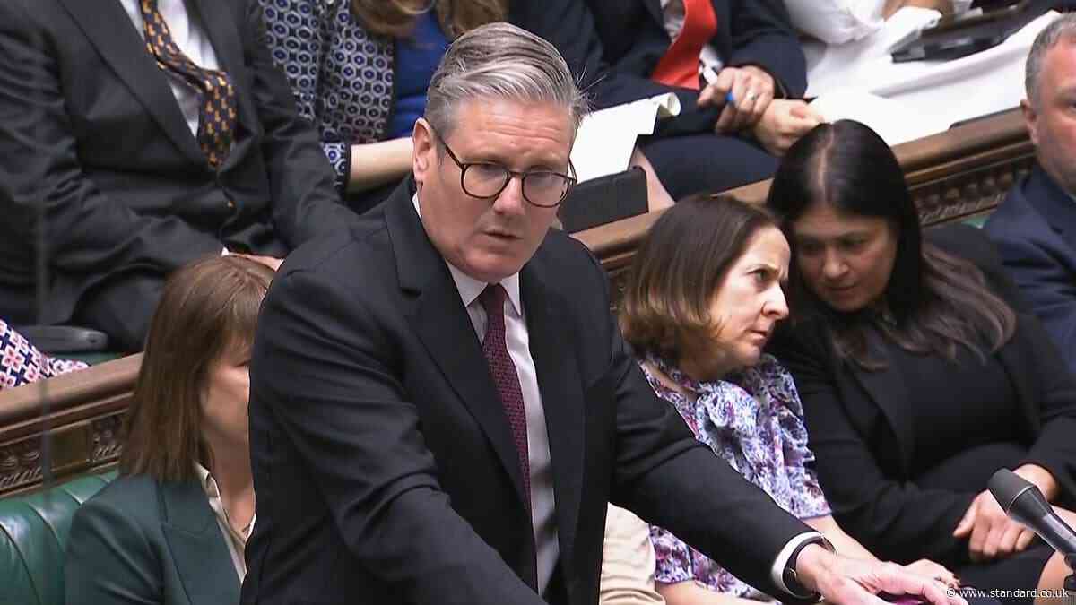 PMQs: Starmer clashes angrily with senior MP who calls out his 'island of strangers' immigration claim