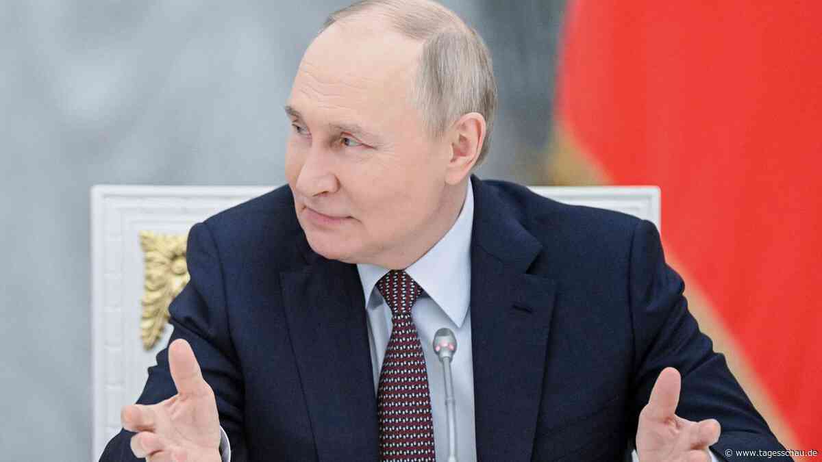 Ukraine-Verhandlungen: Rätselraten um Putins Teilnahme