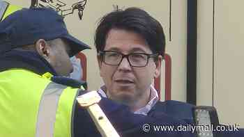 Disgruntled Michael McIntyre gets his £195,000 Mercedes sportscar TOWED in Kensington