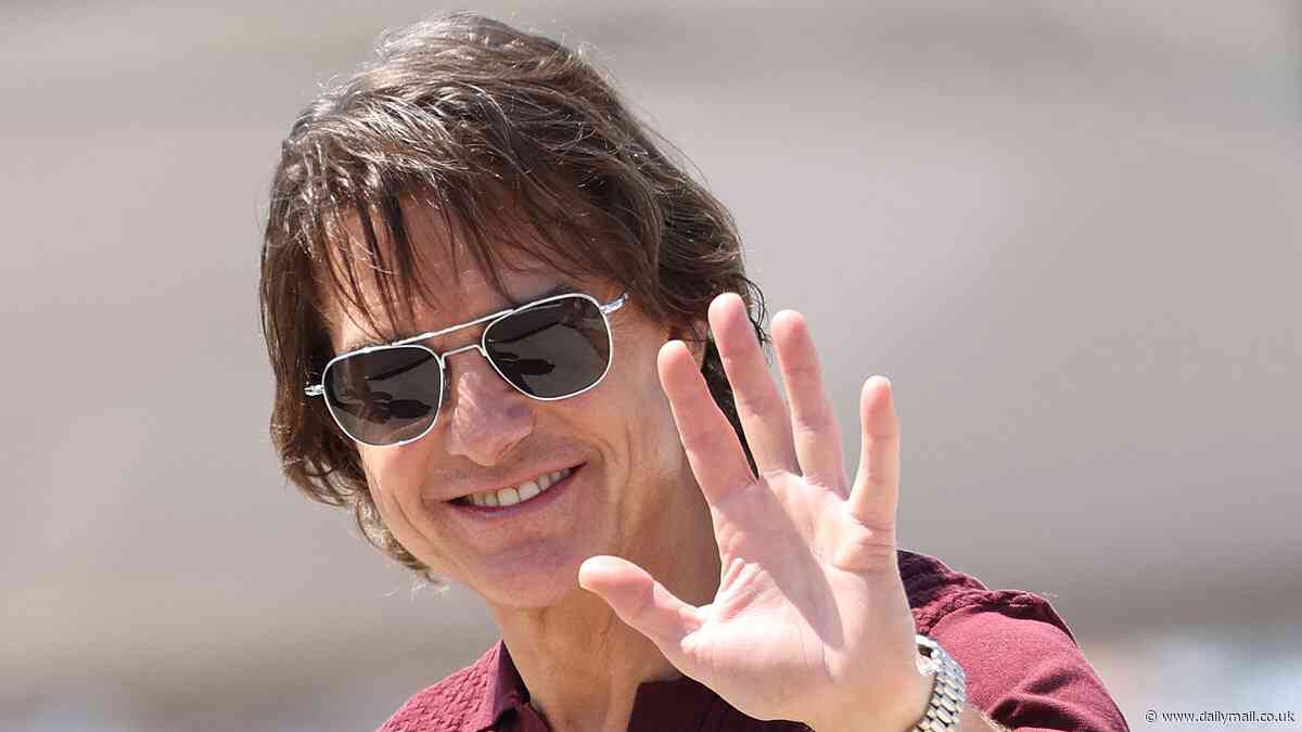 Tom Cruise shows off his youthful appearance as arrives at Cannes without girlfriend Ana de Armas ahead of the Mission Impossible premiere
