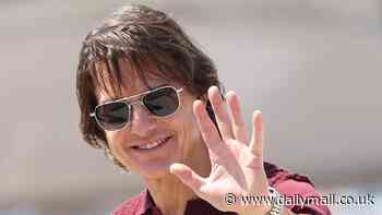 Tom Cruise shows off his youthful appearance as arrives at Cannes without girlfriend Ana de Armas ahead of the Mission Impossible premiere