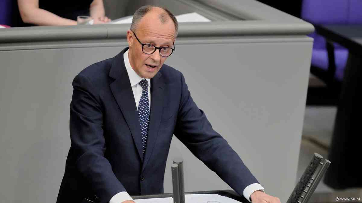 Bondskanselier Merz wil dat Duitsland sterkste leger van Europa krijgt