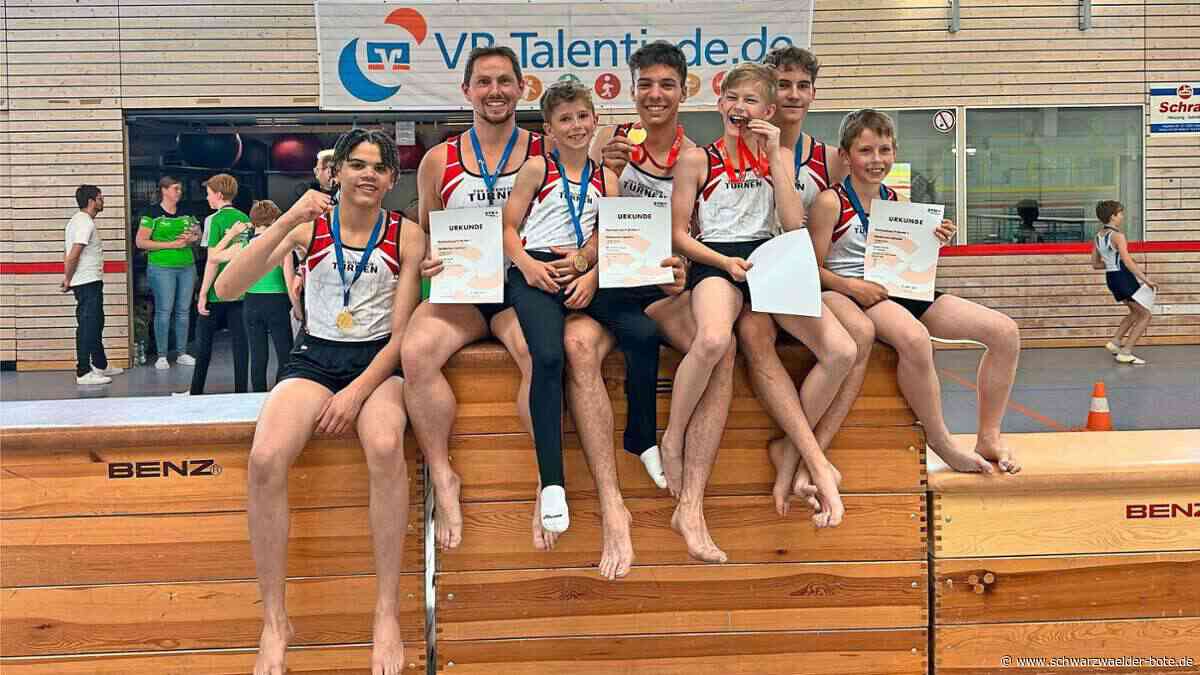 Bezirksfinale im Gerätturnen: TSV Altensteig räumt ab