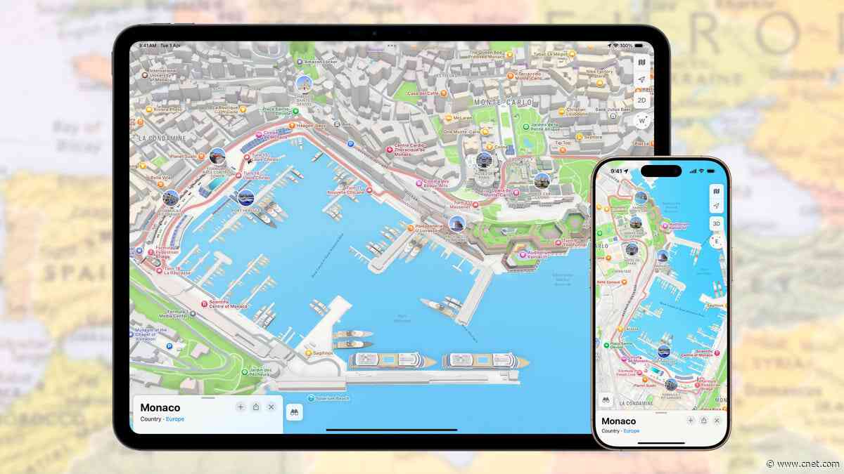 Apple Maps Speeds Into Monaco for F1 Grand Prix