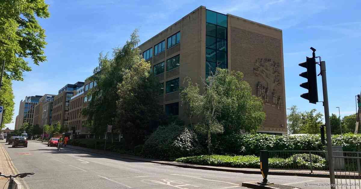 Early designs for building planned to replace 1960s Cambridge office block