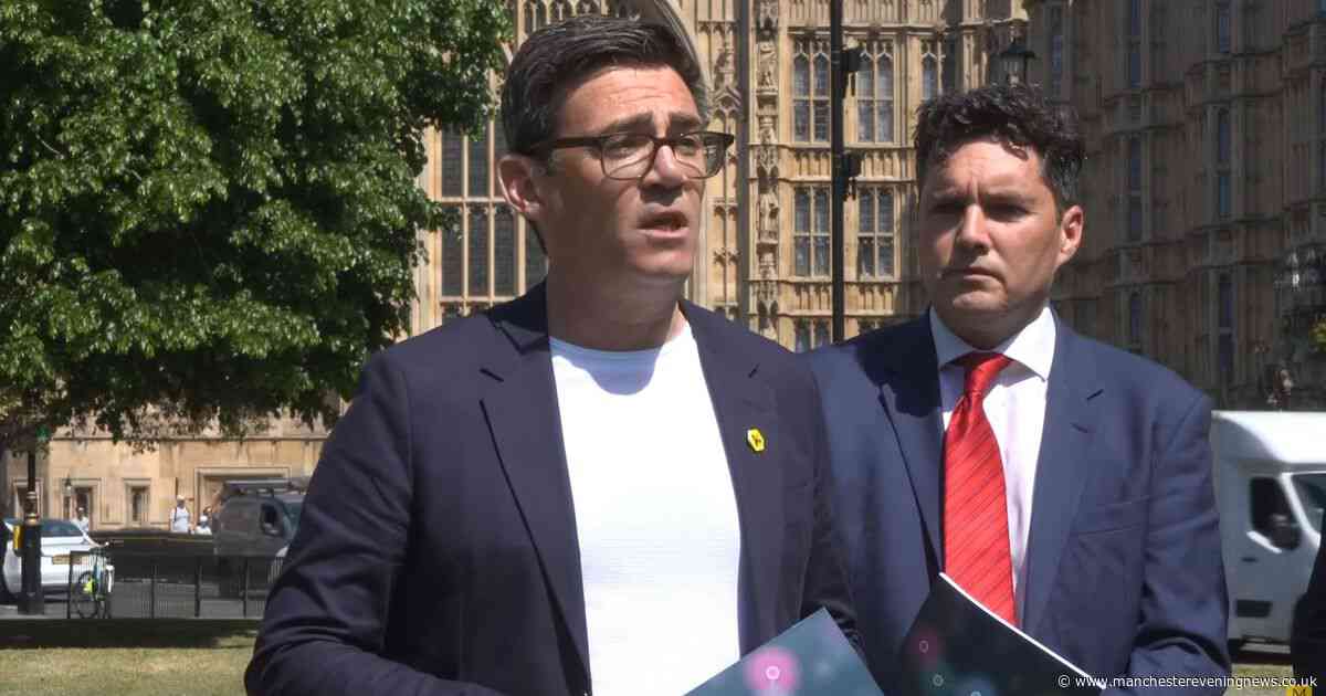 Everything Andy Burnham said in pitch for new Manchester-Liverpool railway line