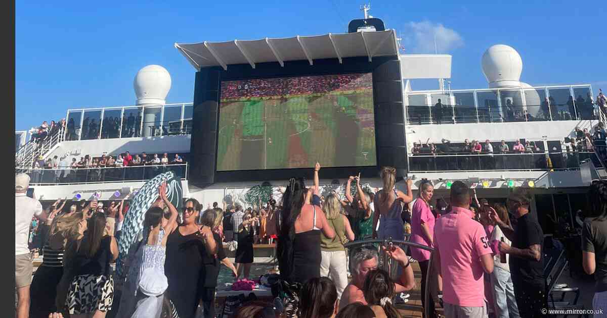 Luxury cruise passengers seen partying hours before grandad died in stag do 'carnage'