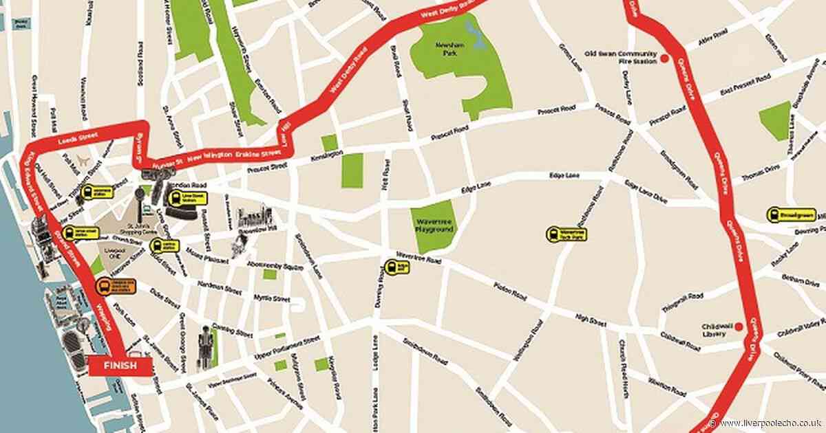 Liverpool FC Premier League title parade route map and timings
