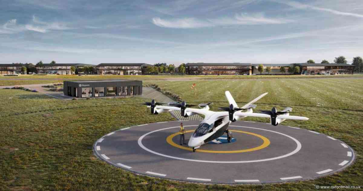 Bicester vertiport up for heritage honour at Planning Awards