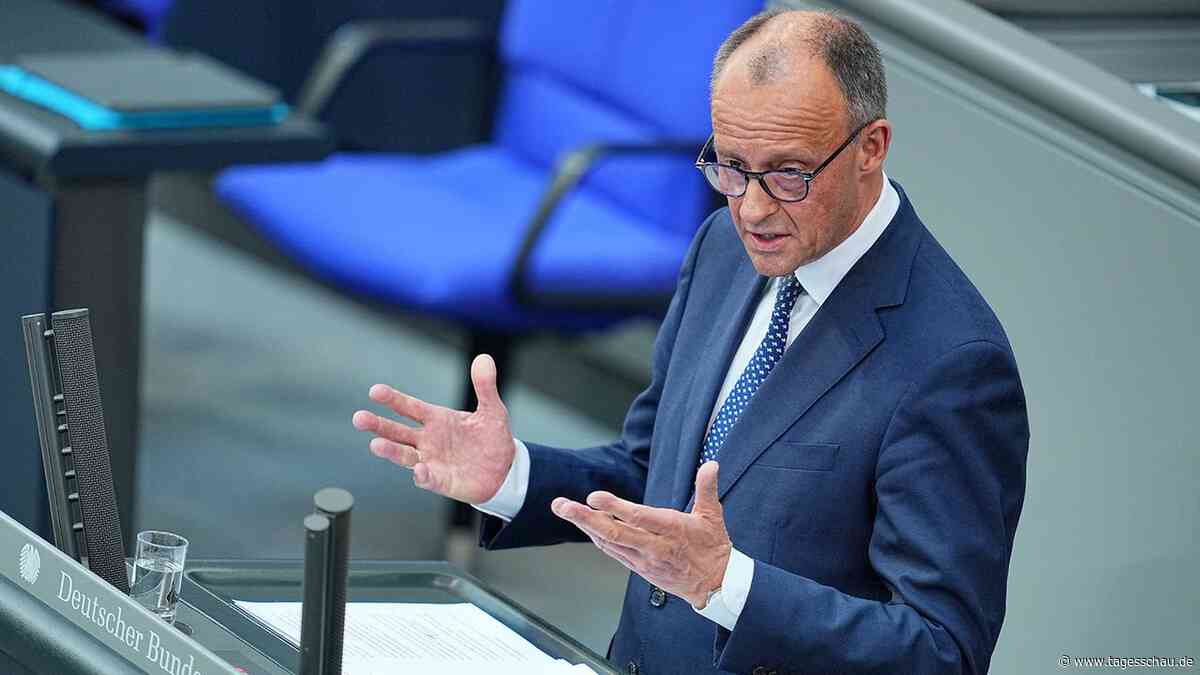 Liveticker: ++ Wirtschaft sieht in Merz-Rede wichtiges Signal ++