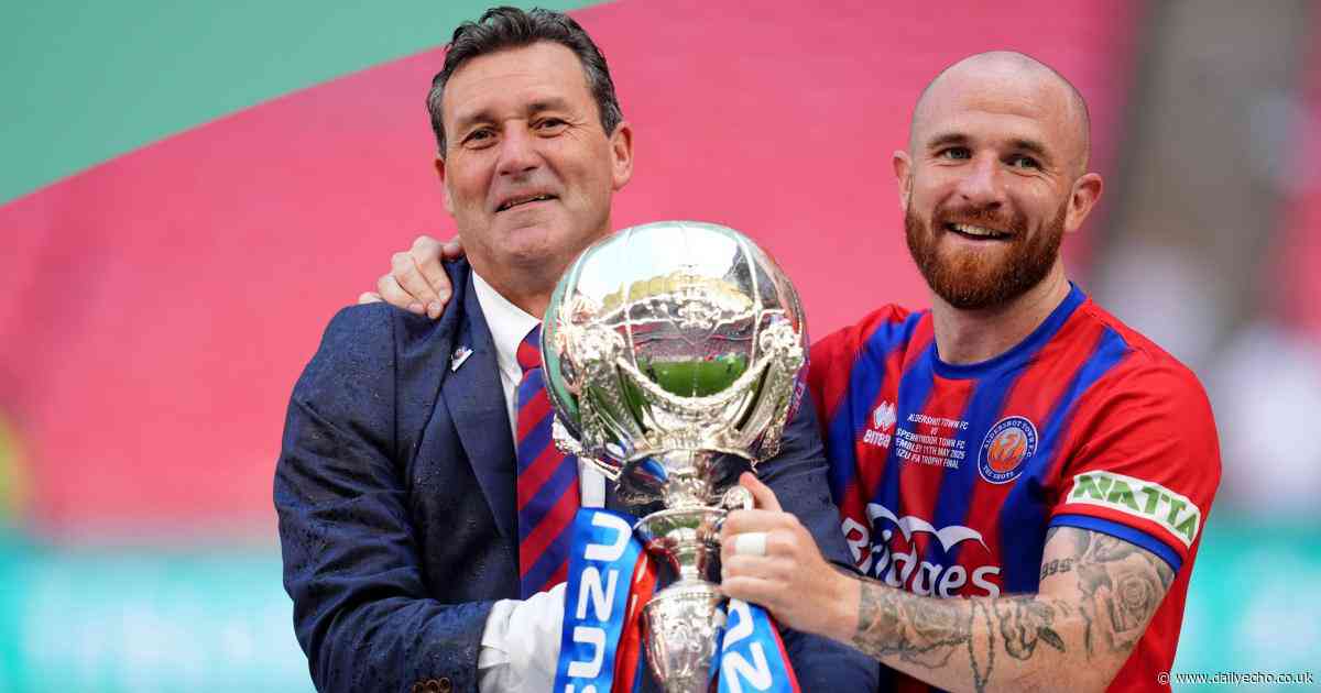 Former Saint Widdrington on Wembley triumph after recovering from two strokes