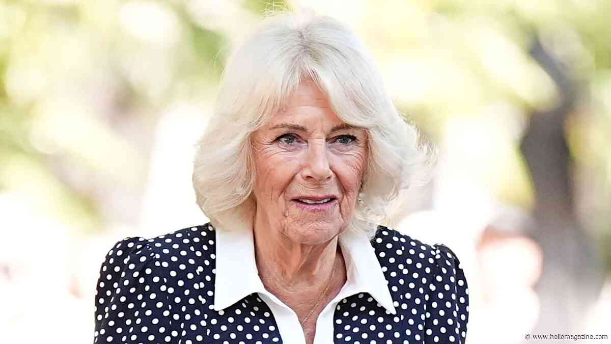 Queen Camilla joins Princess Charlotte's godfather at special unveiling