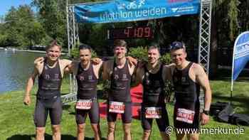 „So kann es weitergehen“: Freisinger Triathleten feiern starken sechsten Platz