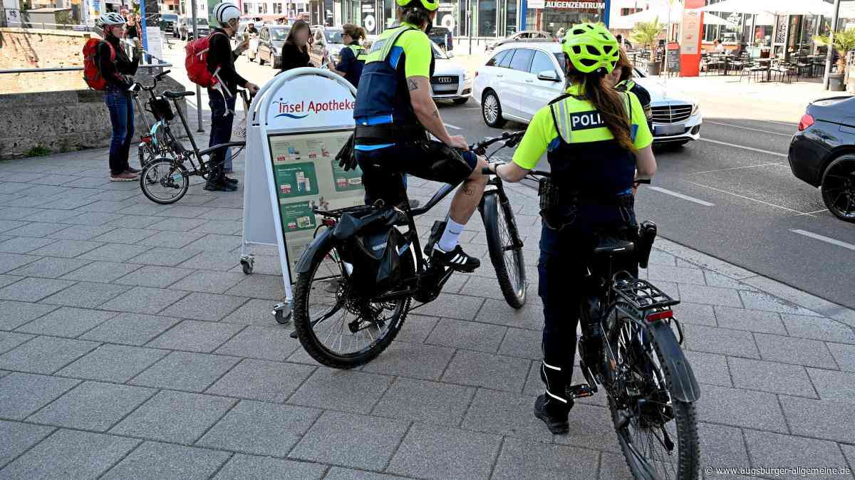 Kontrollaktion in Neu-Ulm: Guter Rat von den Rad-Polizisten