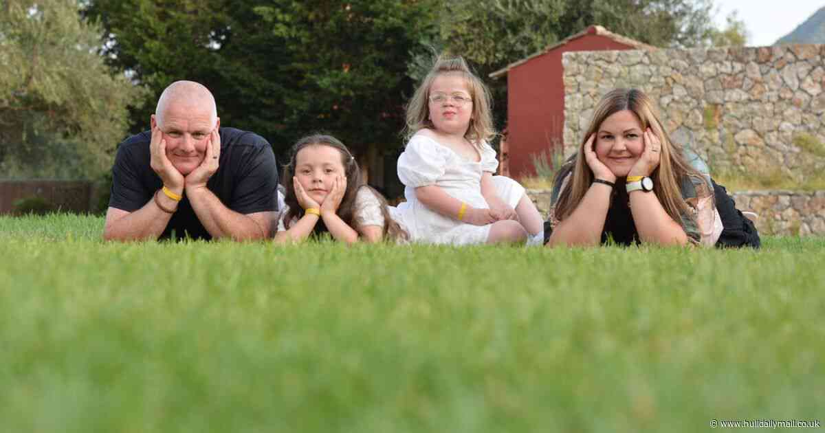 ‘We plan to live the best life we can’ - Hull family to tackle National Three Peaks challenge to raise awareness of rare genetic condition affecting their five-year-old daughter