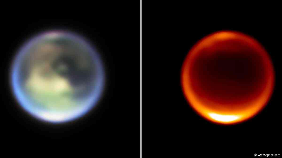 James Webb Space Telescope captures ghostly images of clouds on Saturn's largest moon Titan