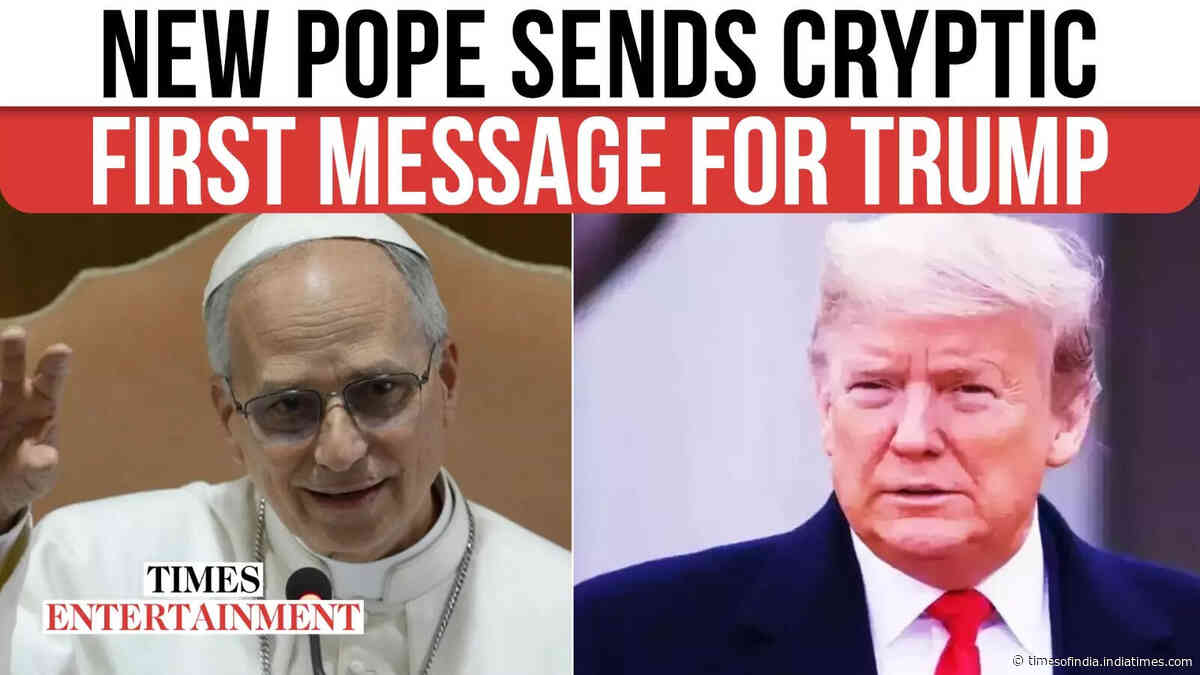 Pope Leo XIV SHADES Trump with CRYPTIC First Message for the USA? His One Word Reply Is Now VIRAL