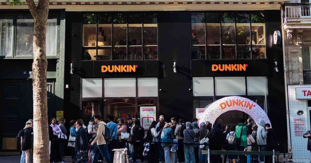 Dunkin’ debuts in France