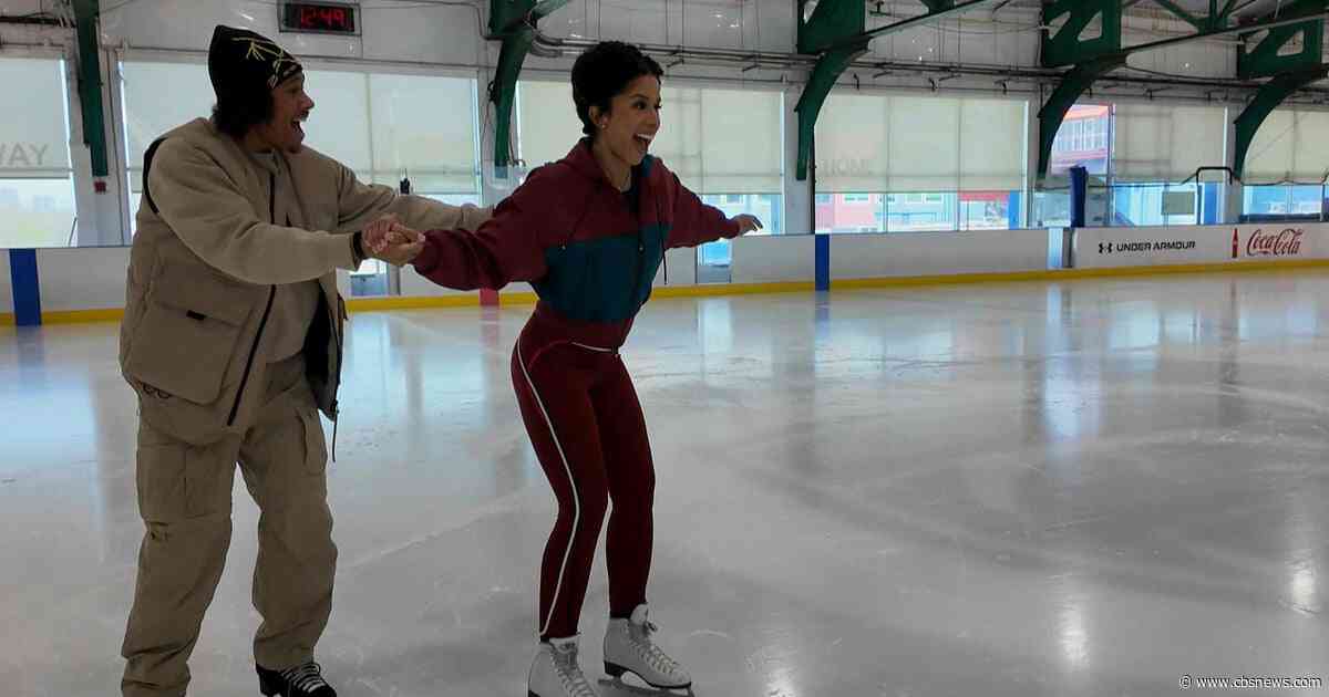 "Never Too Late:" Adriana Diaz hits the ice for her childhood dream