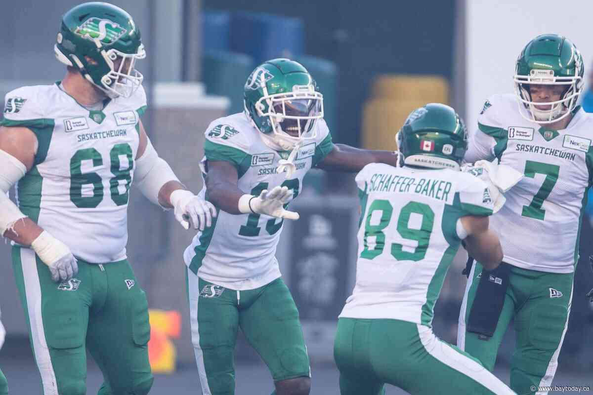 Canadian offensive lineman Zerr among players released by Saskatchewan Roughriders