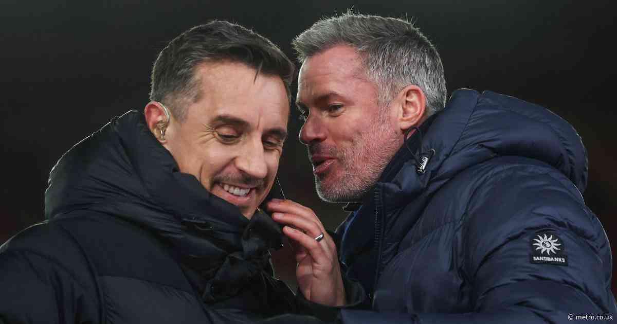 Gary Neville and Jamie Carragher make predictions for Arsenal v Newcastle