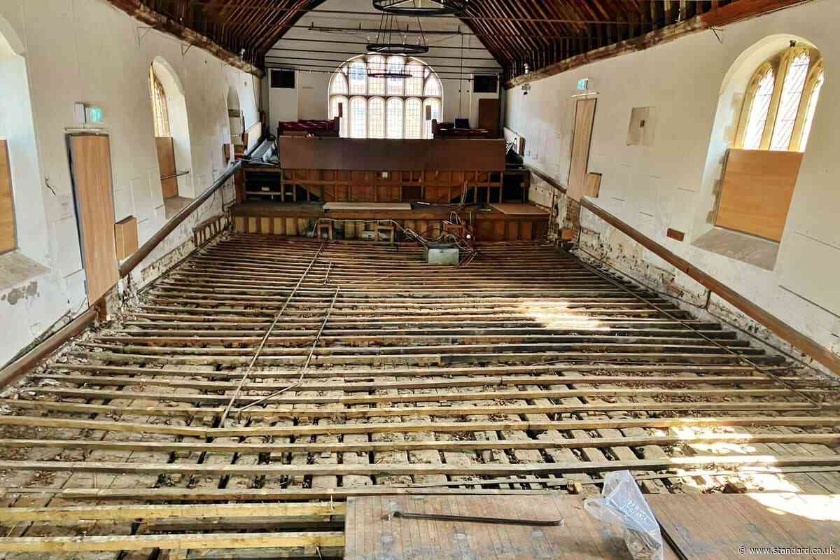 Theatre exposes historic timber floor dubbed ‘dry equivalent of the Mary Rose’