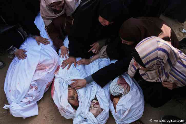 Israeli airstrikes in Gaza kill 70 people, including 22 children, health officials say
