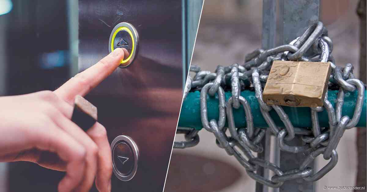Man (38) haalt uit met kettingslot nadat vader en zoon lift bezetten: ‘Dit noem ik nou zinloos geweld’