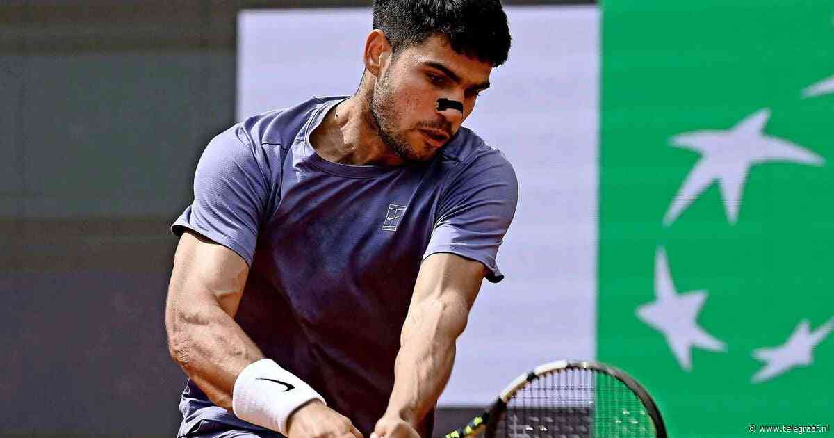 Carlos Alcaraz is nu wel sterker dan Jack Draper en bereikt halve finale in Rome
