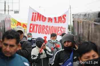 PARO NACIONAL EN VIVO: Transportistas marchan en dirección al Congreso