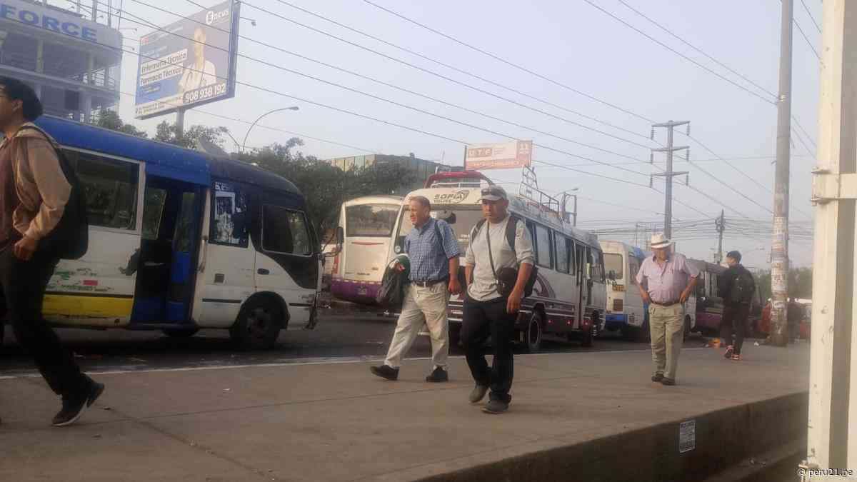 PARO NACIONAL EN VIVO: Buses circulan con normalidad en Lima y Callao