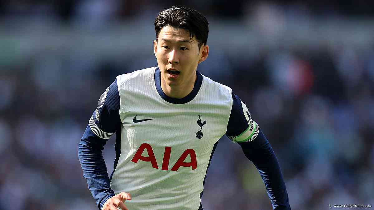 Son Heung-min 'files blackmail complaint against woman after false pregnancy claim made against Tottenham captain' - as South Korean police launch investigation