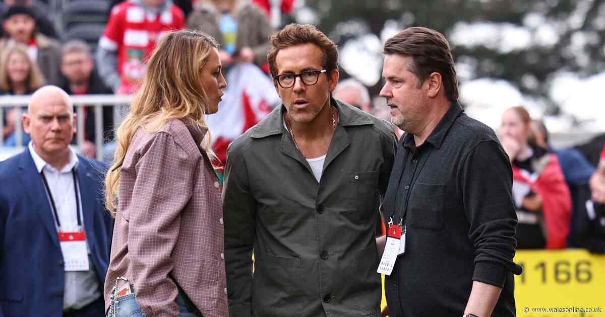Wrexham chief makes telling admission on Ryan Reynolds' mindset amid Lively-Baldoni row